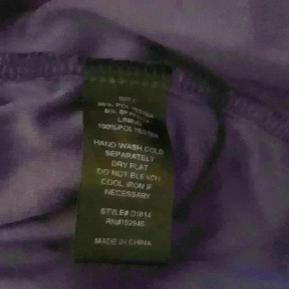 Fashion Nova sexy one shoulder purple statement fancy party/cocktail dress  L - Picture 6 of 6